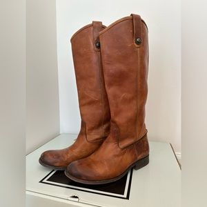 Frye - Melissa Button in Cognac